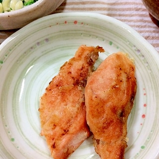 【取分け離乳食】手づかみ食べ☆鮭のムニエル風